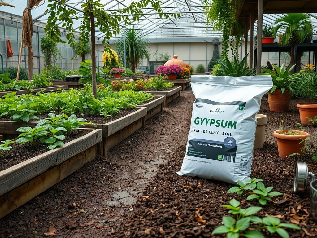 Gypsum for Clay Soil