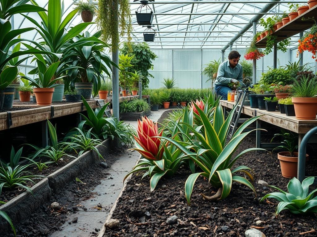 Bromeliad Soil Aeration