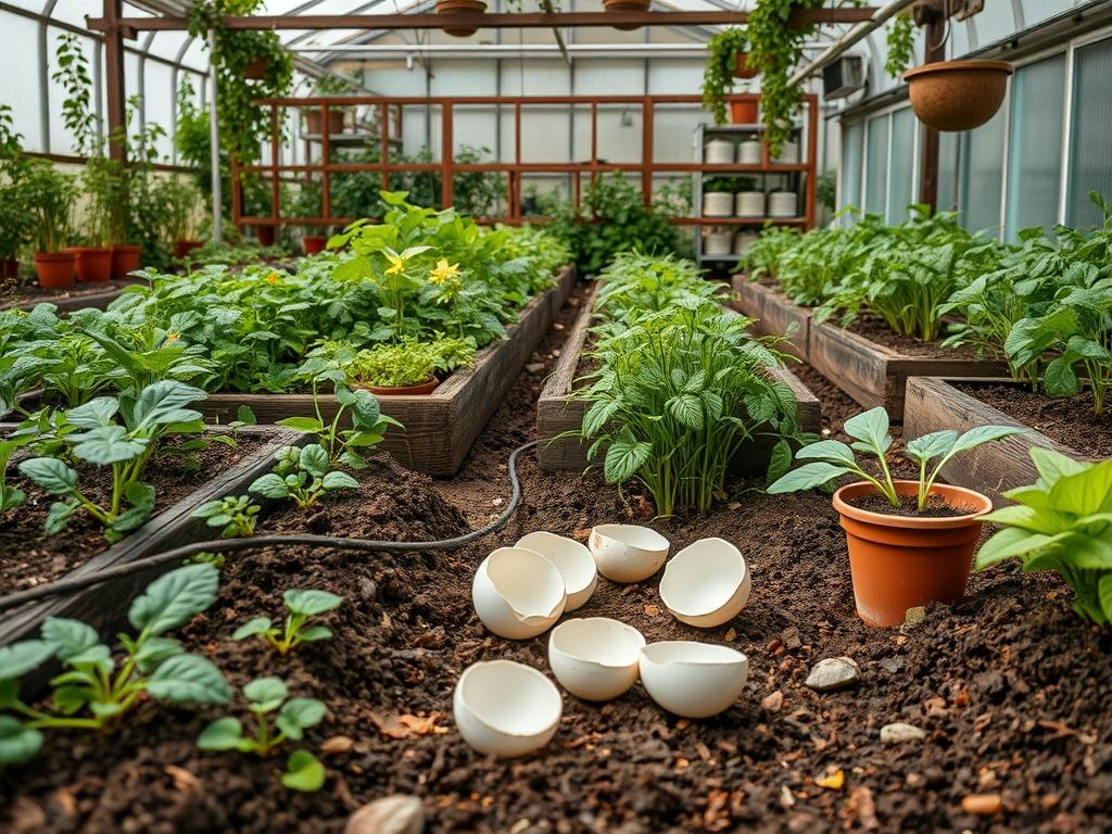 Composting Eggshells