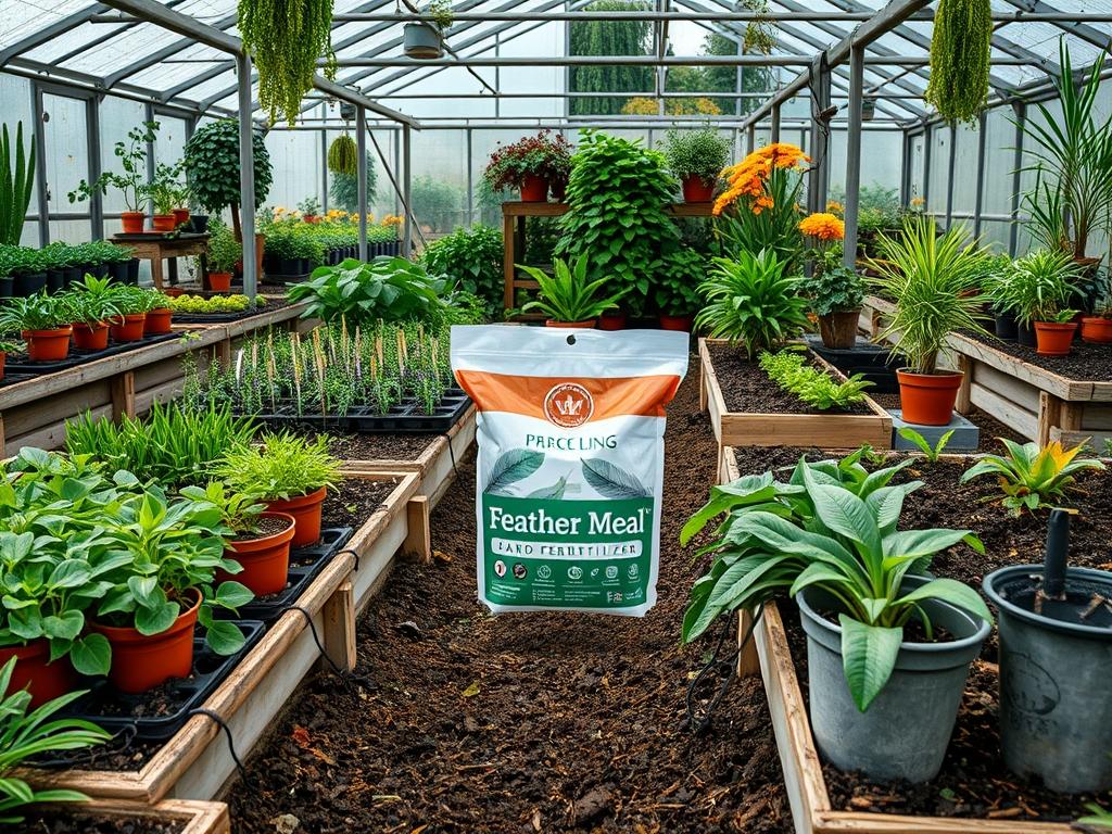 Feather Meal Fertilizer