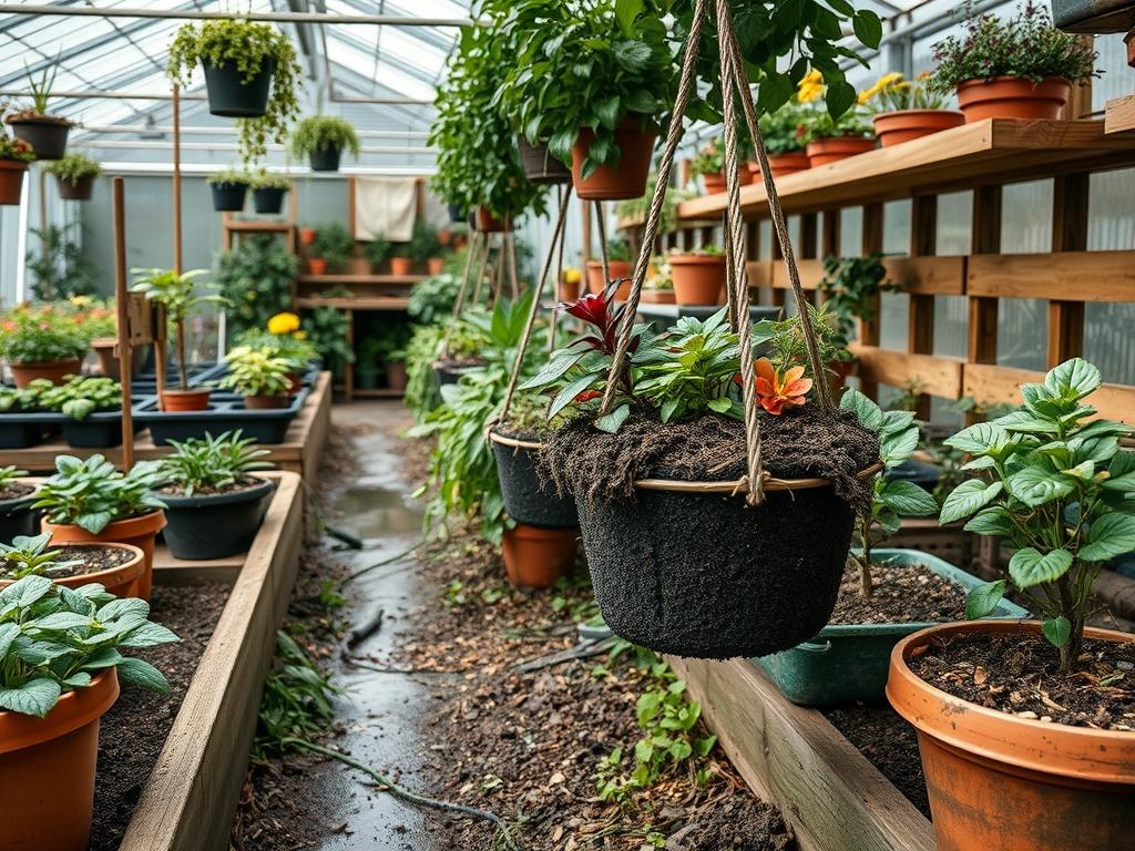 Hanging Basket Soil Hacks