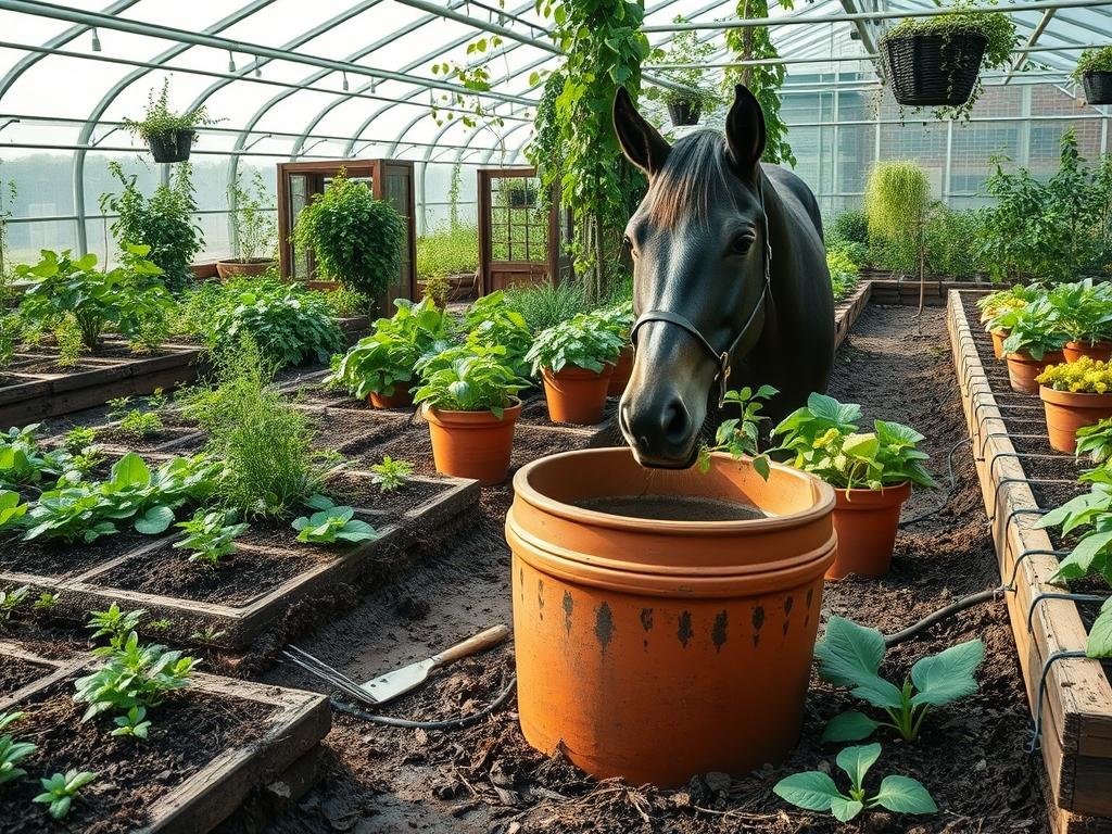 Horse Manure Composting
