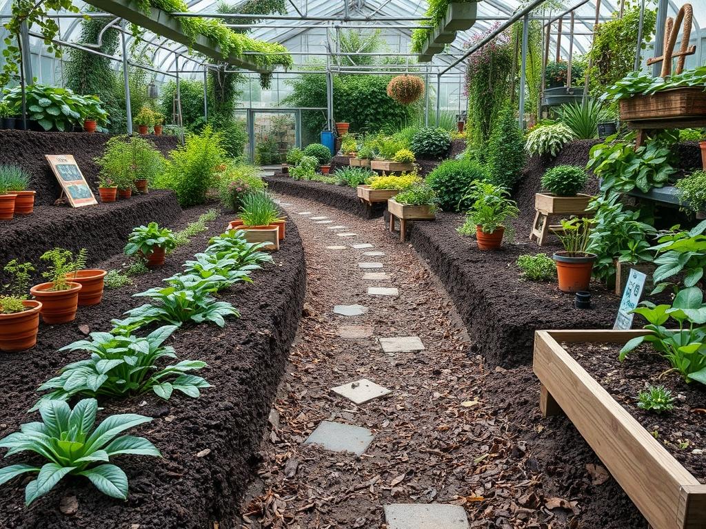 Mulching Sloped Gardens