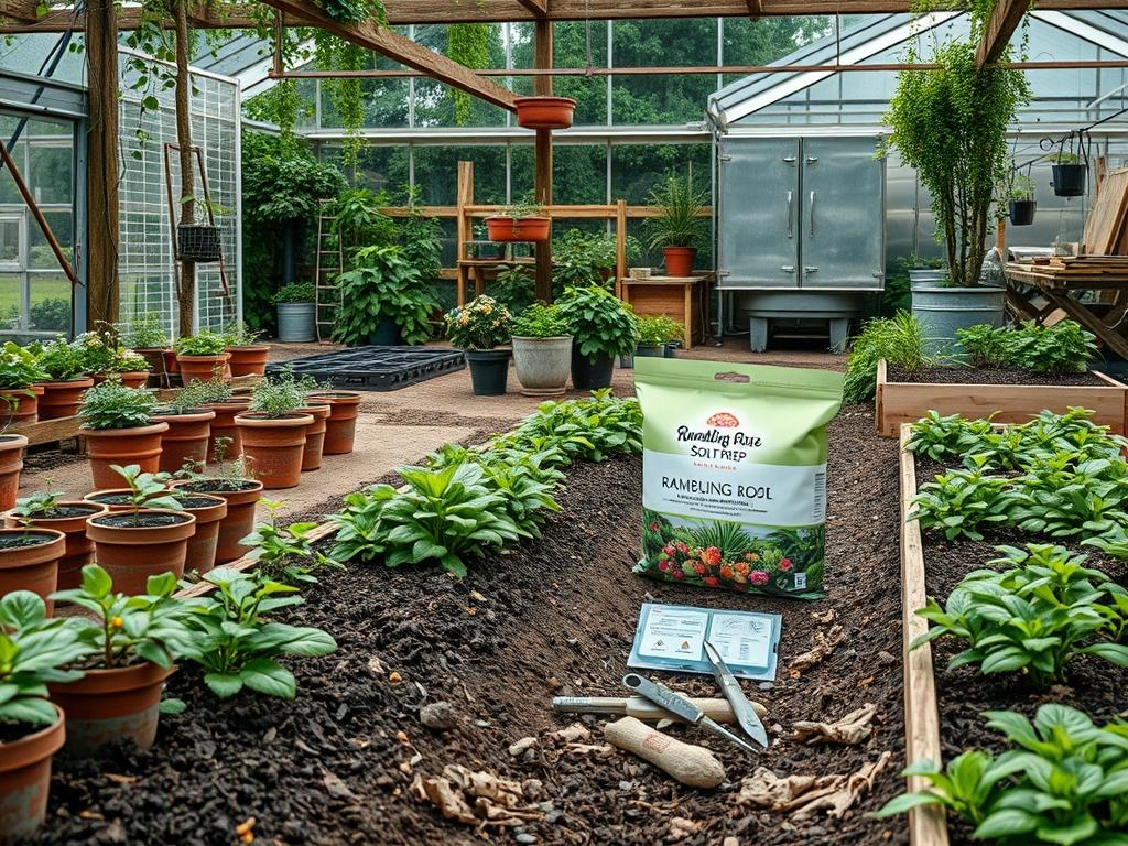 Rambling Rose Soil Prep