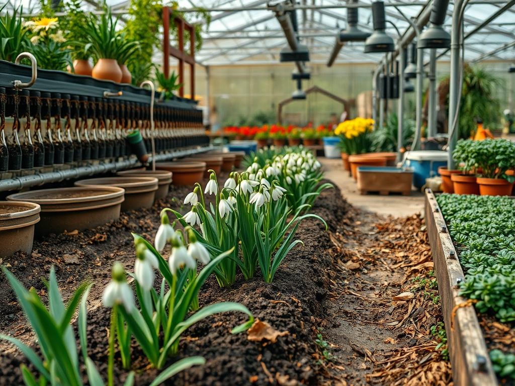 Snowdrop Soil Prep